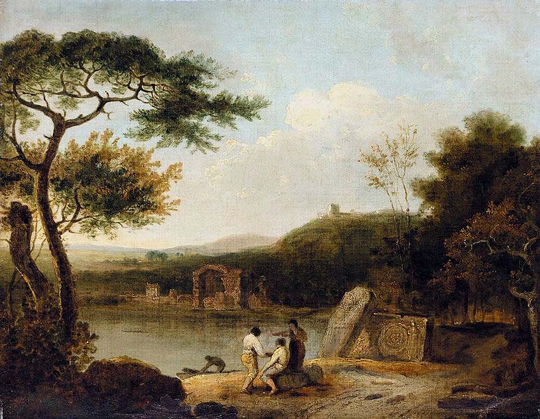 Lake Avernus I, by Richard Wilson,